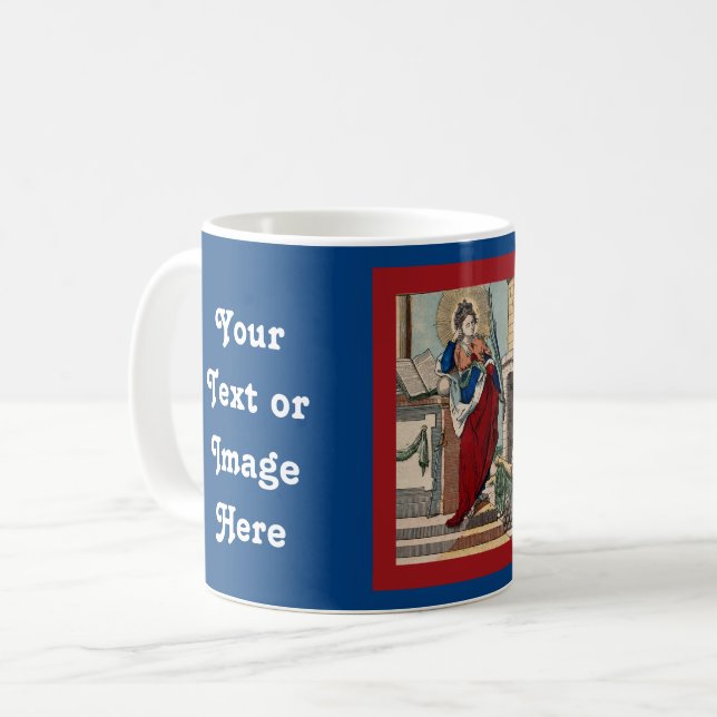 St. Barbara mit Artillerie (M 007) Tasse 1 (Vorderseite Links)