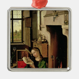 St. Barbara Silbernes Ornament