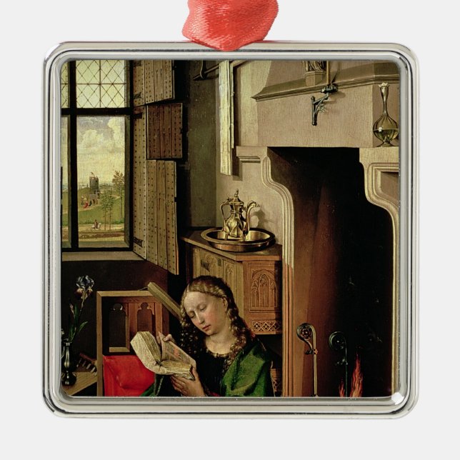 St. Barbara Silbernes Ornament (Vorne)
