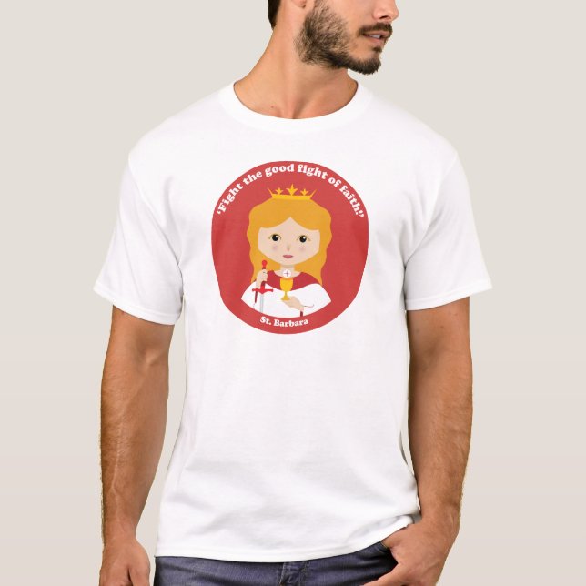 St. Barbara T-Shirt (Vorderseite)