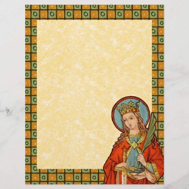 St. Barbara von Nicomedia (JP 01) (Vorderseite)