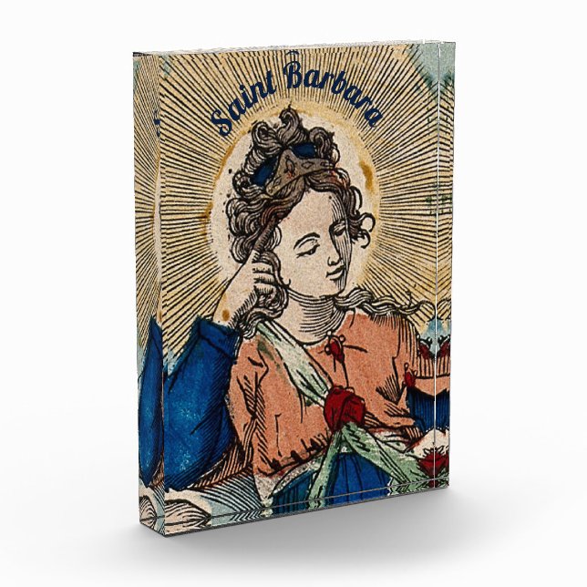 St. Barbara von Nicomedia (M 007) Fotoblock (Links)