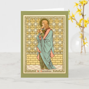 St. Barnabas der Apostel (RLS 02) Leere Grußkarte Karte