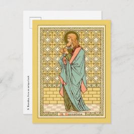 St. Barnabas der Apostel (RLS 02) Postkarte 2
