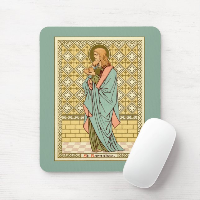 St. Barnabas der Apostel (RLS 02) (Stil 1) Mousepad (Mit Mouse)