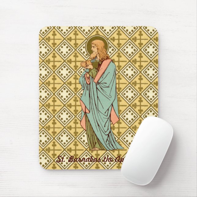 St. Barnabas der Apostel (RLS 02) (Stil 2) Mousepad (Mit Mouse)