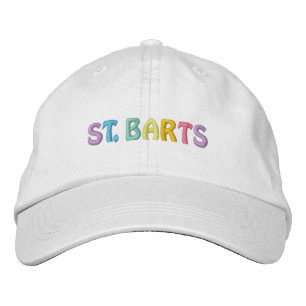 ST. BART-Kappe Bestickte Kappe