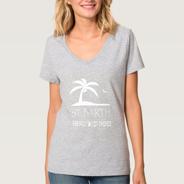 St. Barth French West Indies T-Shirt (Vorderseite)