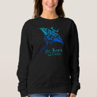 St Barth West Indies Vintag Tribal Manta Ray Vaca