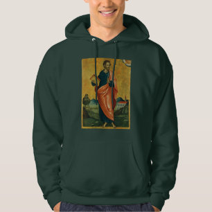 St. Bartholomäw, das orthodoxe Apostelsymbol Hoodie