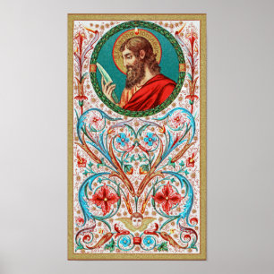 St. Bartholomew der Apostel (JMAS 03) Poster