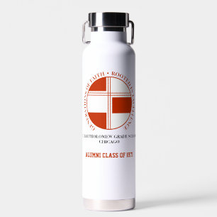 St Bartholomew Grade School Alumni Wasserflasche Trinkflasche