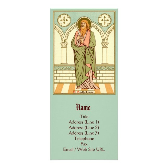 St. Bartholomew the Apostle (RLS 03) (Stil 1) Werbekarte (Vorne)