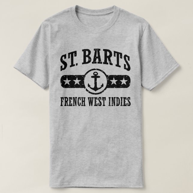 St. Barts French West Indies T-Shirt (Design vorne)