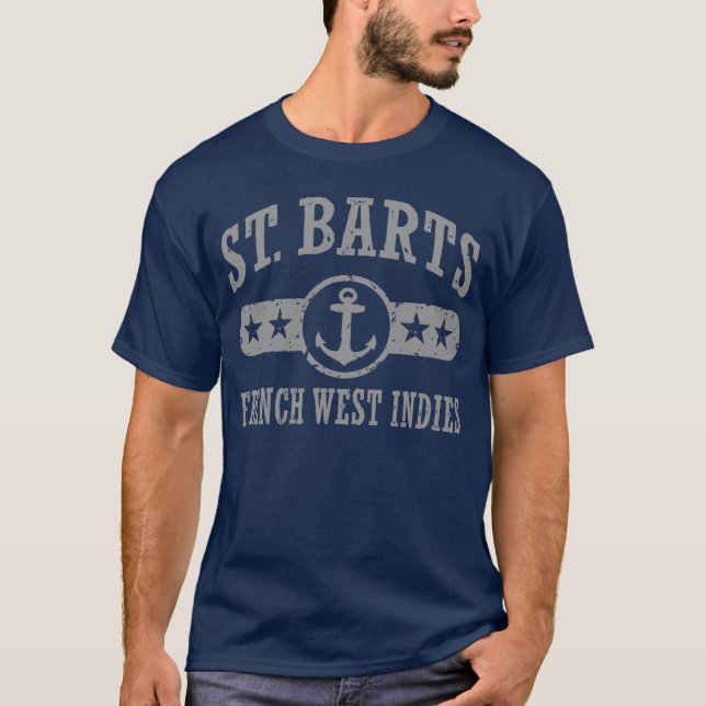 St. Barts French West Indies T-Shirt (Vorderseite)