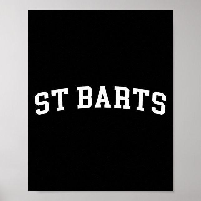 St Barts  Poster (Vorne)