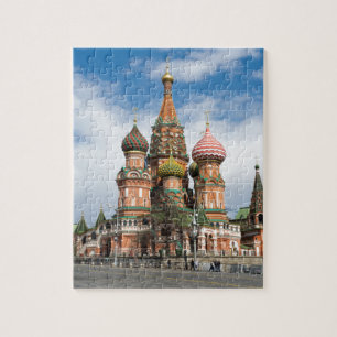 St.Basil Kathedrale in Moskau Puzzle
