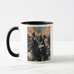 St. Basilikum, der seine Lehre vorschreibt Tasse