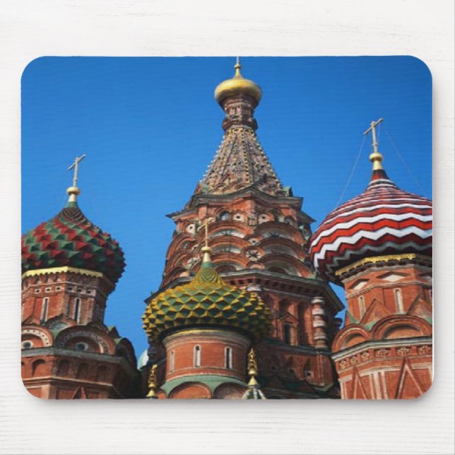 St.-Basilikum-Moskau, auf einem mousepad (Vorne)