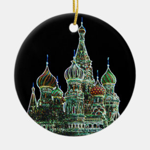 St Basils Neon Keramikornament
