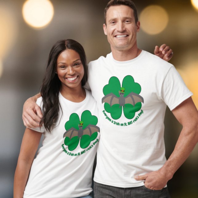 St. BAT-ricks Tag T-Shirt (Von Creator hochgeladen)