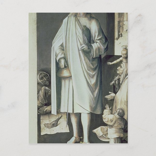 St. Bavo, außerhalb des rechten Flügels Postkarte (Vorderseite)