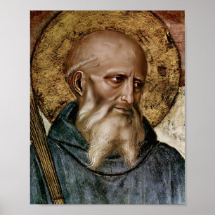 St Benedict Catholic Saint Fra Angelico Poster