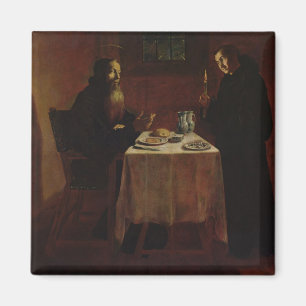 St. Benedict, der St. Maur segnet Magnet