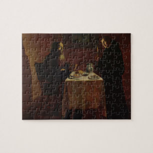 St. Benedict, der St. Maur segnet Puzzle