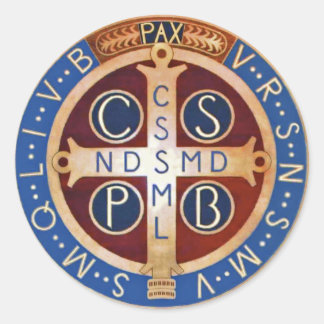 St. Benedict Exorzismus Medal Stickers