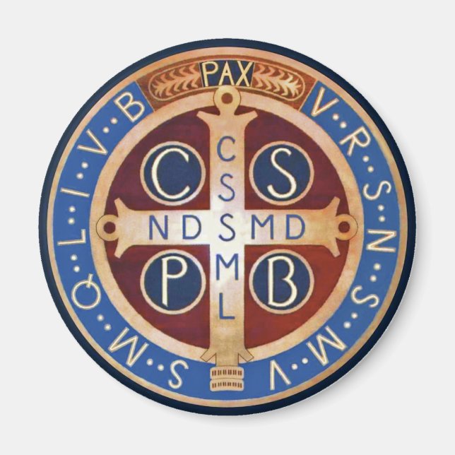 St. Benedict Magnet (Vorne)