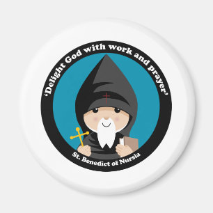 St. Benedict von Nursia Magnet