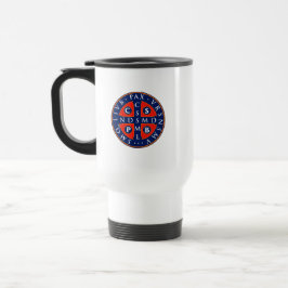 St. Benedikt Medal Design Reisebecher