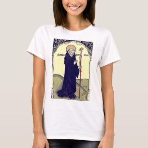St. Benedikt von Nursia Abt. von Monte Cassino T-Shirt