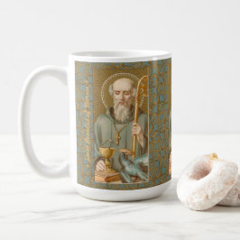 St. Benedikt von Nursia (JM 07; Stil 3) Kaffeetasse