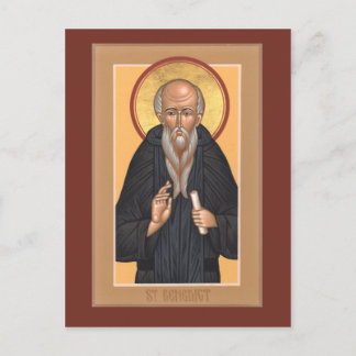 St. Benediktinerkarte Postkarte