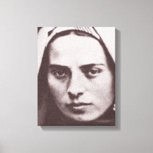 ST. BERNADETTE LEINWANDDRUCK