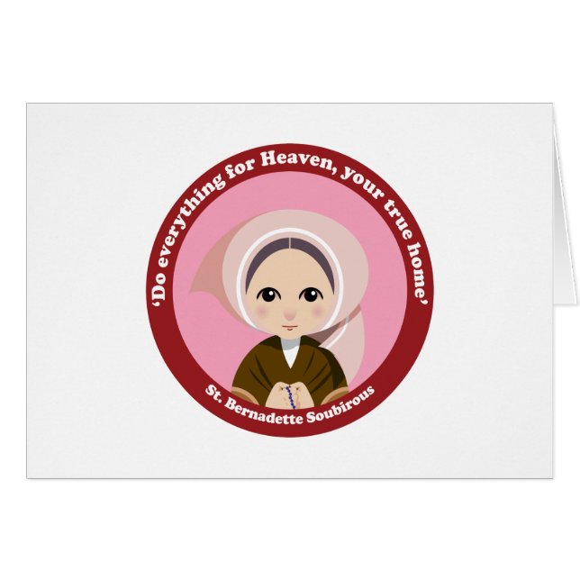 St. Bernadette Soubirous (Vorderseite (Horizontal))