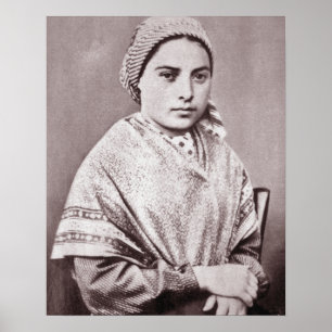 St. Bernadette Soubirous Poster