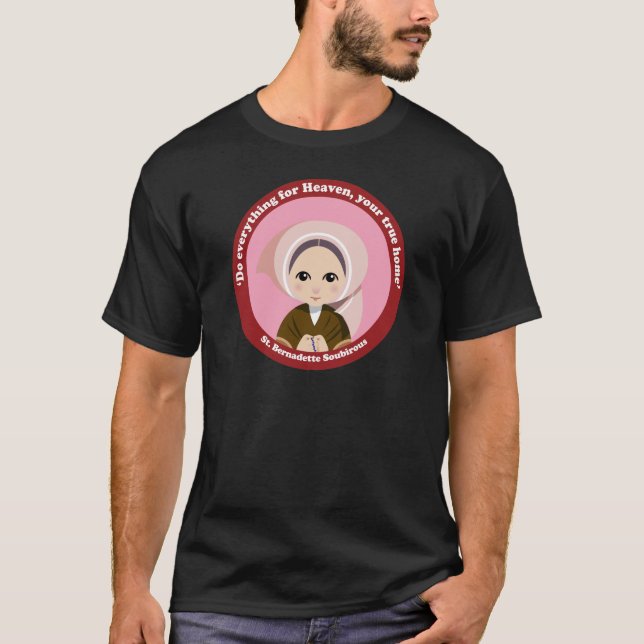 St. Bernadette Soubirous T-Shirt (Vorderseite)