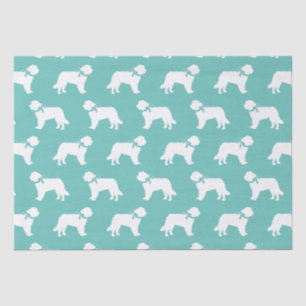 St. Bernard Dog Puppy Seidenpapier