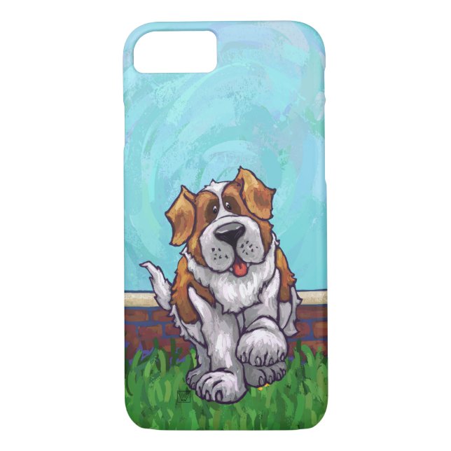 St. Bernard Electronics Case-Mate iPhone Hülle (Rückseite)