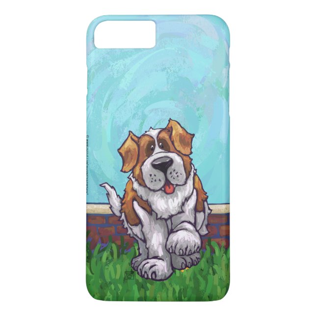 St. Bernard Electronics Case-Mate iPhone Hülle (Rückseite)