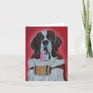 St. Bernard Faltenkarte Karte