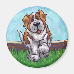 St. Bernard Geschenke & Accessoires Magnet