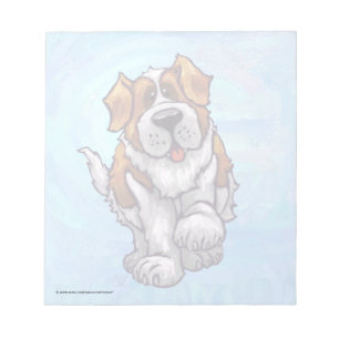 St. Bernard Geschenke & Accessoires Notizblock