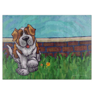 St. Bernard Geschenke & Accessoires Schneidebrett