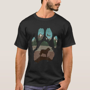 St Bernard Paw Mama Vater Dog Women T-Shirt
