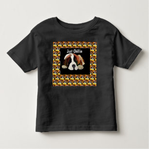 St. Bernard Puppy Kleinkind T-shirt