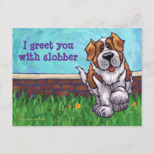 St. Bernard Stationery Postkarte